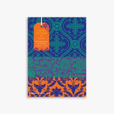 Patterns of India Thames & Hudson Gift 10 Sheets of Wrapping Paper with 12 Gift Tags Gift Wrapping Paper Book